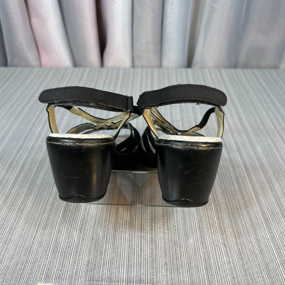 JBU by Jambu Gigi Wedge Sandals, Black 7.5 - Picture 10 of 13